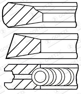 Zuigerveren Goetze Engine 08-135100-00