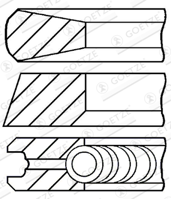 Zuigerveren Goetze Engine 08-135200-00