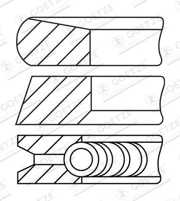 Zuigerveren Goetze Engine 08-137507-30