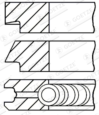 Zuigerveren Goetze Engine 08-138200-00