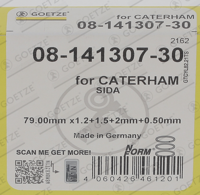 Goetze Engine Zuigerveren 08-141307-30