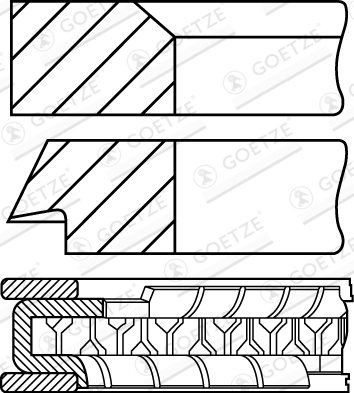 Goetze Engine Zuigerveren 08-154600-10