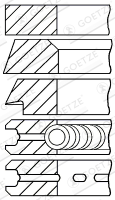 Zuigerveren Goetze Engine 08-265107-10