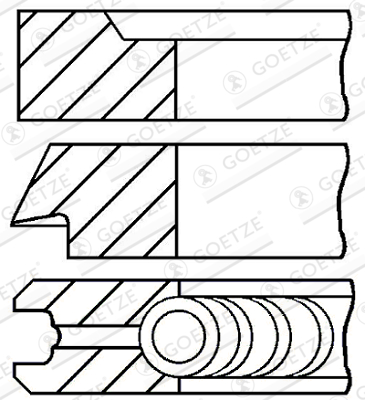Goetze Engine Zuigerveren 08-287800-00