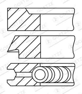 Zuigerveren Goetze Engine 08-287800-10