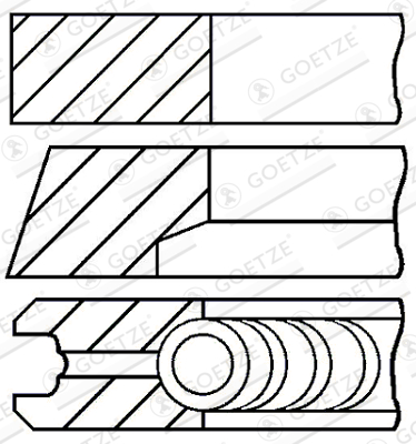 Zuigerveren Goetze Engine 08-288807-00