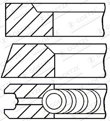 Zuigerveren Goetze Engine 08-295100-00