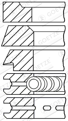 Goetze Engine Zuigerveren 08-314600-00