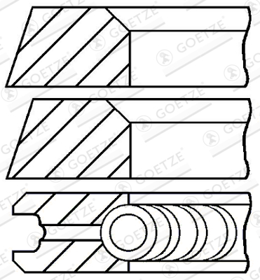 Goetze Engine Zuigerveren 08-319500-10