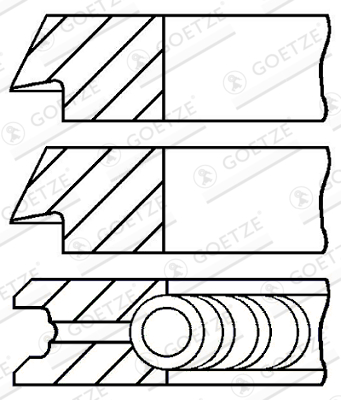 Goetze Engine Zuigerveren 08-325407-00