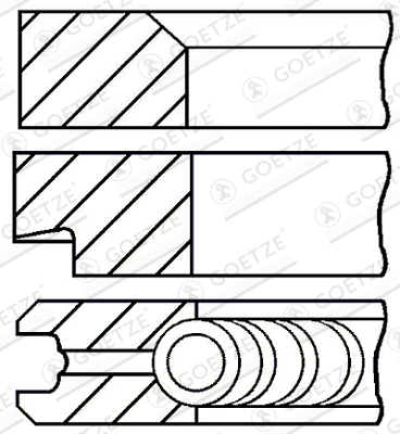 Goetze Engine Zuigerveren 08-331600-10