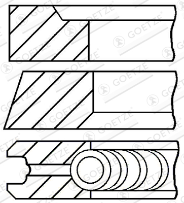 Goetze Engine Zuigerveren 08-337400-00