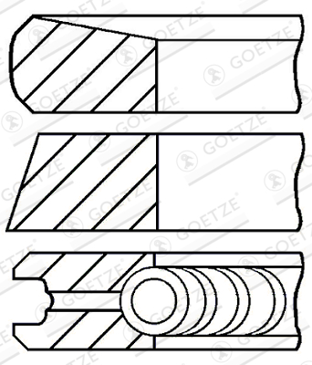 Zuigerveren Goetze Engine 08-374000-00