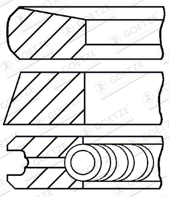 Zuigerveren Goetze Engine 08-374300-00