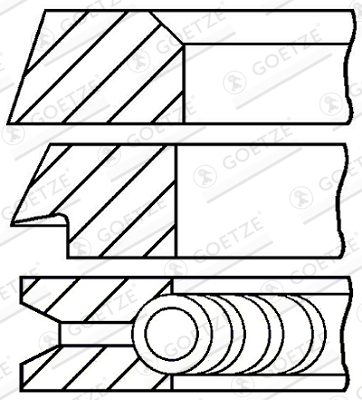 Zuigerveren Goetze Engine 08-405300-10