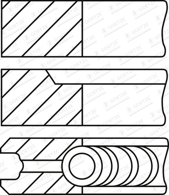 Goetze Engine Zuigerveren 08-407100-10