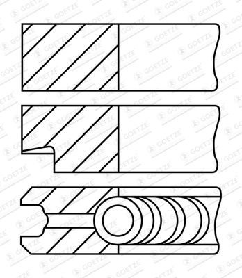 Goetze Engine Zuigerveren 08-421800-10