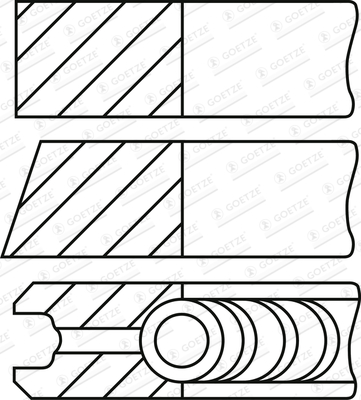Goetze Engine Zuigerveren 08-421800-30