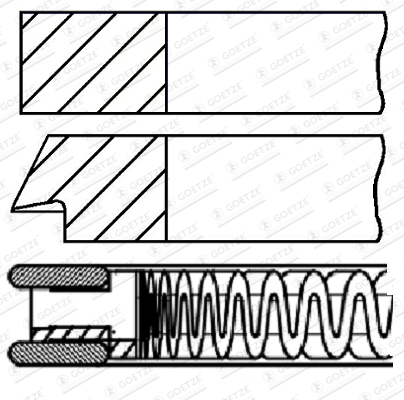 Goetze Engine Zuigerveren 08-424307-00