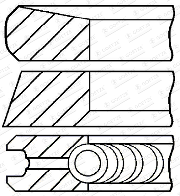 Zuigerveren Goetze Engine 08-424900-00