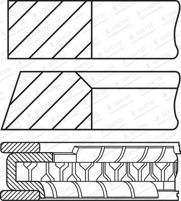 Goetze Engine Zuigerveren 08-431400-10