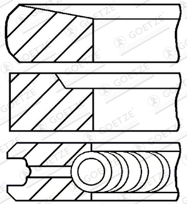 Goetze Engine Zuigerveren 08-431707-00