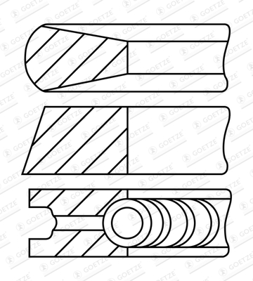 Goetze Engine Zuigerveren 08-431900-10