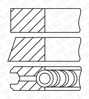 Goetze Engine Zuigerveren 08-432005-00