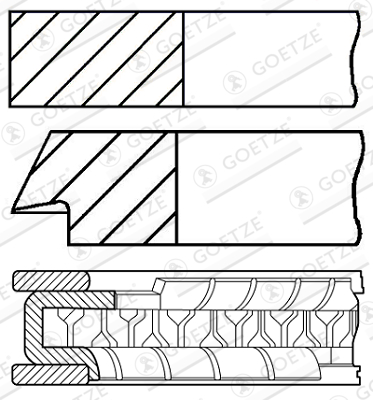 Goetze Engine Zuigerveren 08-435507-00