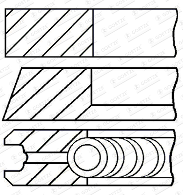 Goetze Engine Zuigerveren 08-439100-10