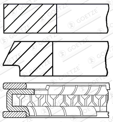 Goetze Engine Zuigerveren 08-441000-00