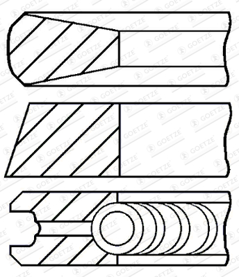 Zuigerveren Goetze Engine 08-446400-00