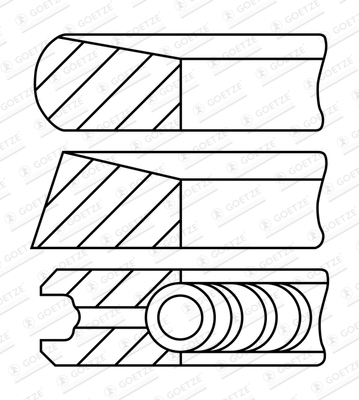 Goetze Engine Zuigerveren 08-448605-00