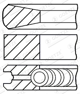 Zuigerveren Goetze Engine 08-524700-00