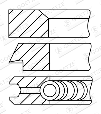 Zuigerveren Goetze Engine 08-704400-10