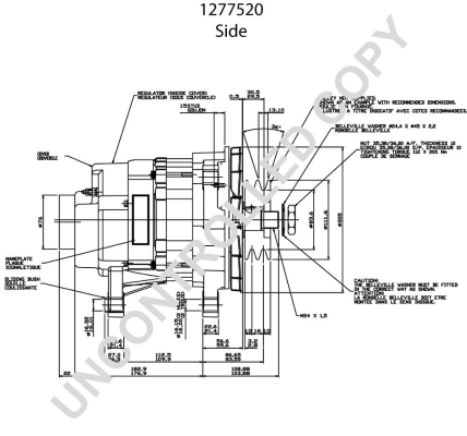 Prestolite Electric Alternator/Dynamo 1277520