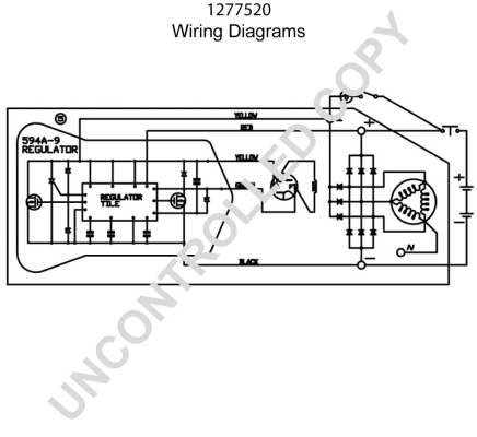 Prestolite Electric Alternator/Dynamo 1277520