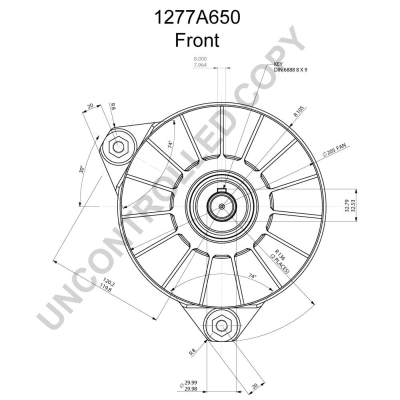 Prestolite Electric Alternator/Dynamo 1277A650