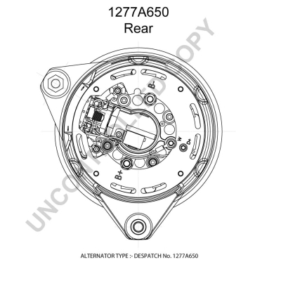 Prestolite Electric Alternator/Dynamo 1277A650