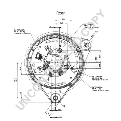 Prestolite Electric Alternator/Dynamo 1277A670