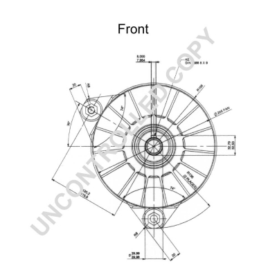 Prestolite Electric Alternator/Dynamo 1277A680