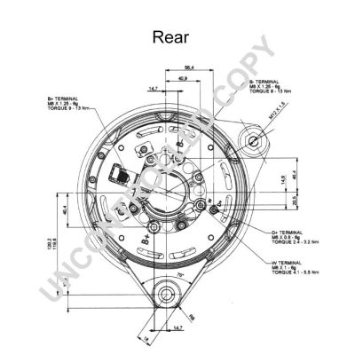 Prestolite Electric Alternator/Dynamo 1277A680