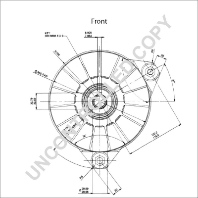 Prestolite Electric Alternator/Dynamo 1277A690