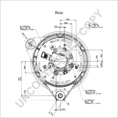 Prestolite Electric Alternator/Dynamo 1277A690