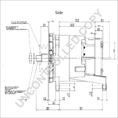 Prestolite Electric Alternator/Dynamo 1277A690