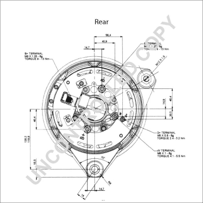 Prestolite Electric Alternator/Dynamo 1277A700