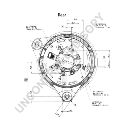 Prestolite Electric Alternator/Dynamo 1277A720