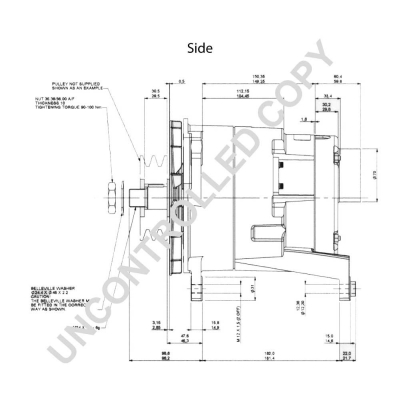 Prestolite Electric Alternator/Dynamo 1277A720