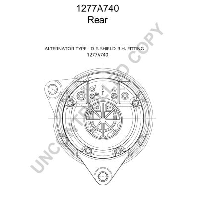 Prestolite Electric Alternator/Dynamo 1277A740