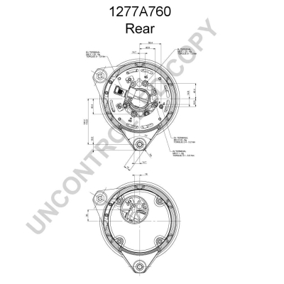 Prestolite Electric Alternator/Dynamo 1277A760